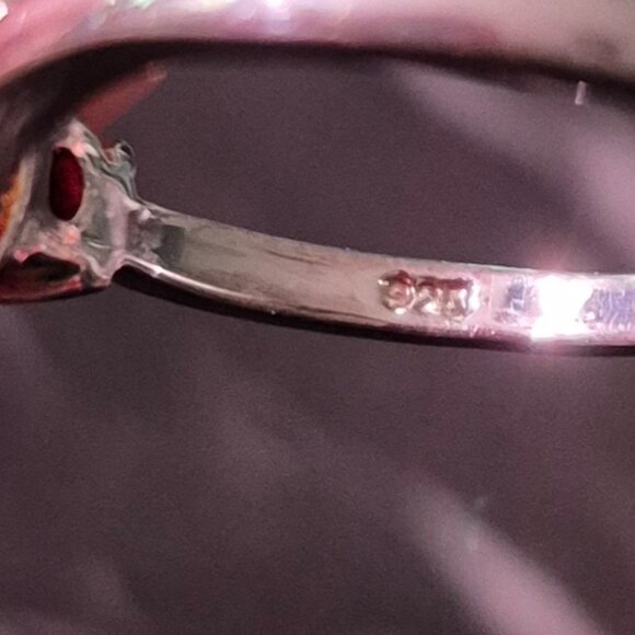 Citrine stone set in 925. November birthstone. - Picture 2 of 4